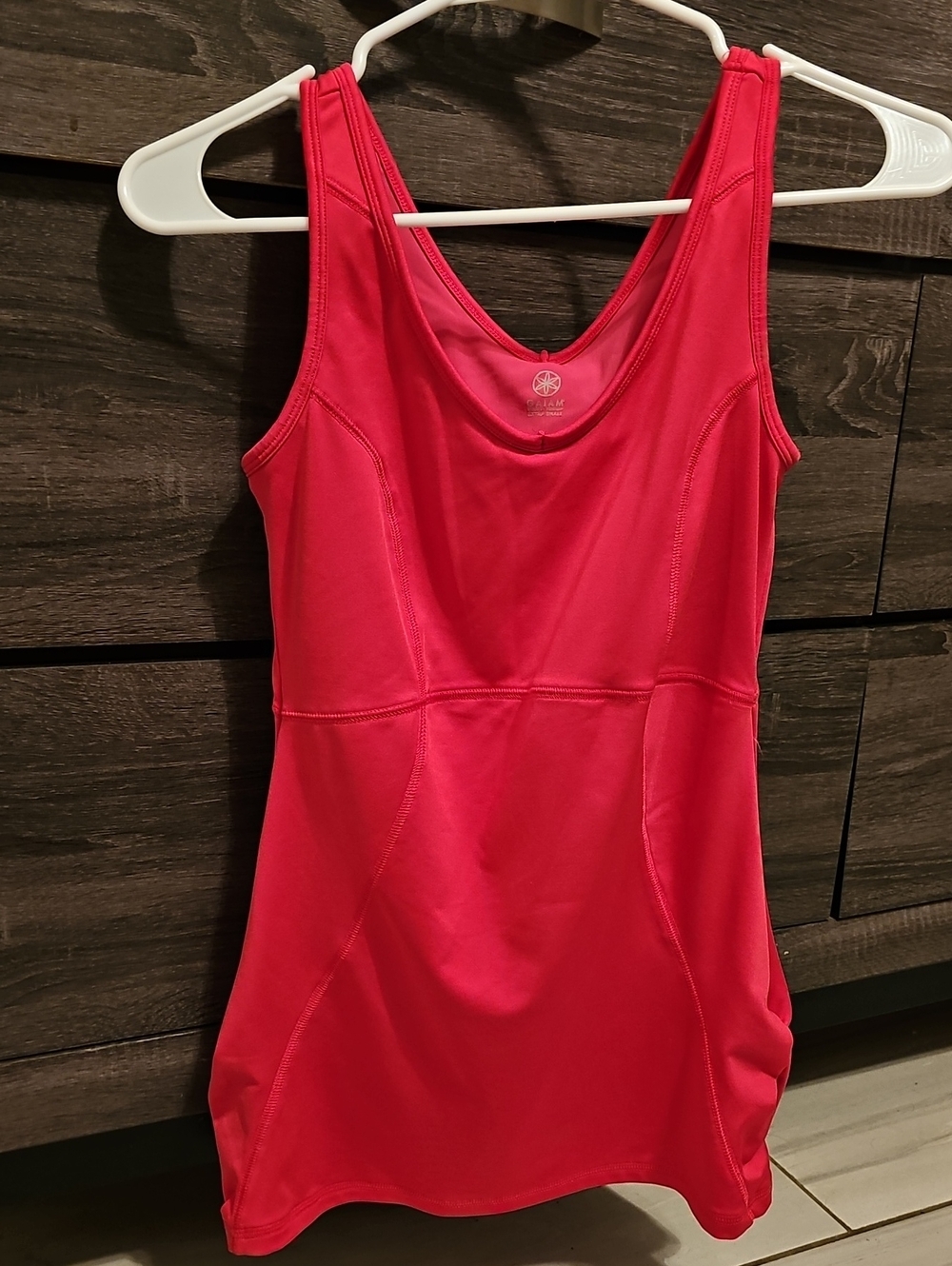 Bright Pink Athletic Tank Top